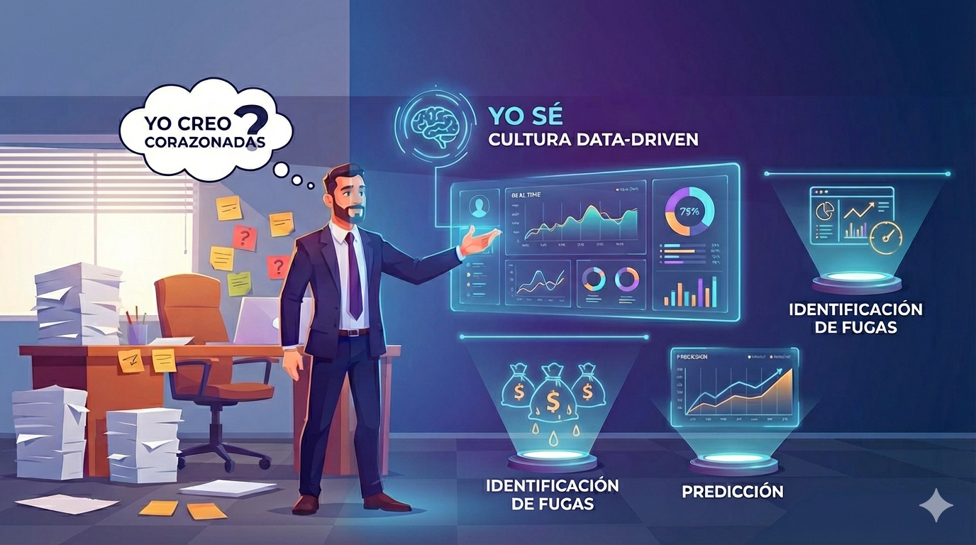 Cultura Data-Driven: decisiones basadas en evidencia